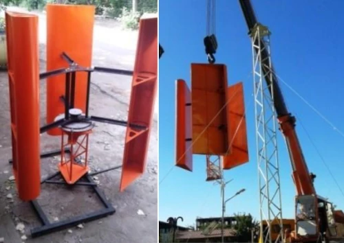 a Lenz wind turbine big size