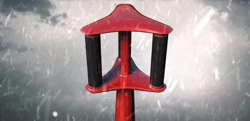 VAWT magnus wind turbine